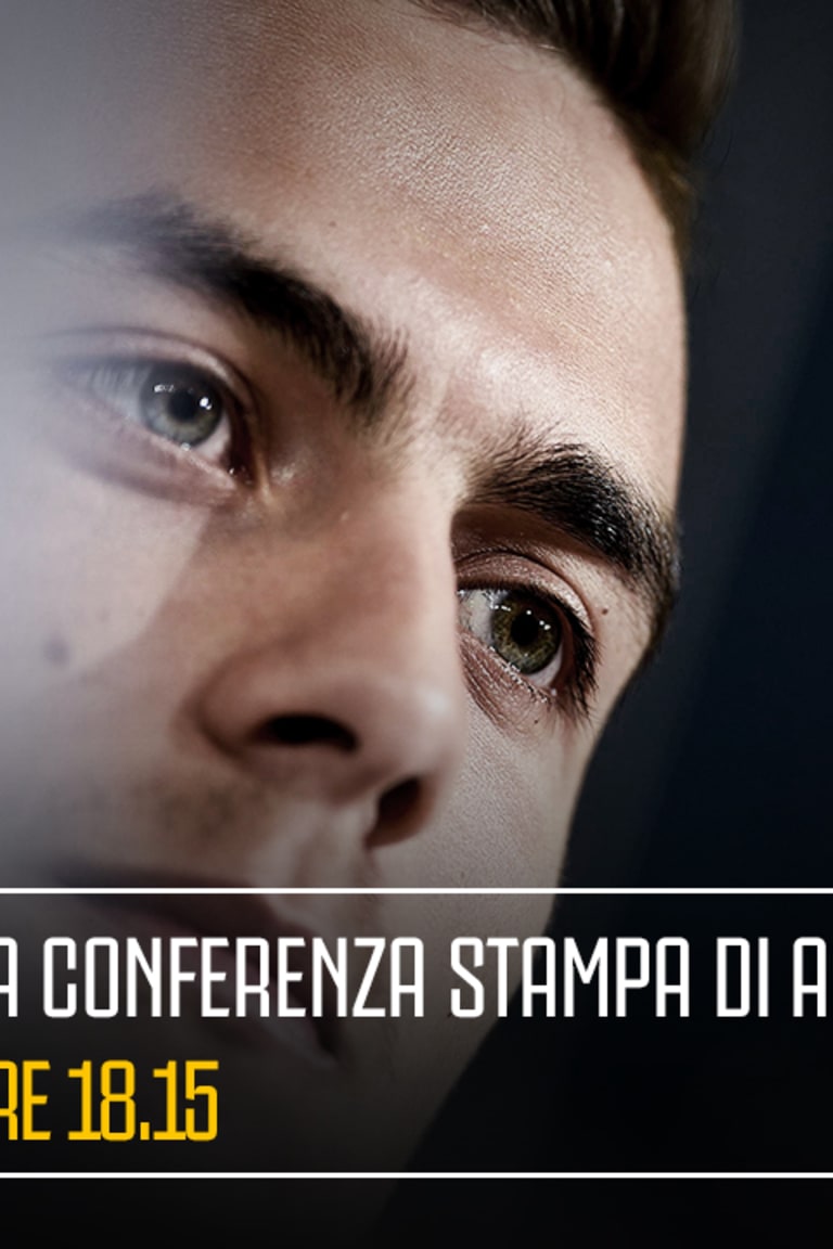 La conferenza stampa della Juventus