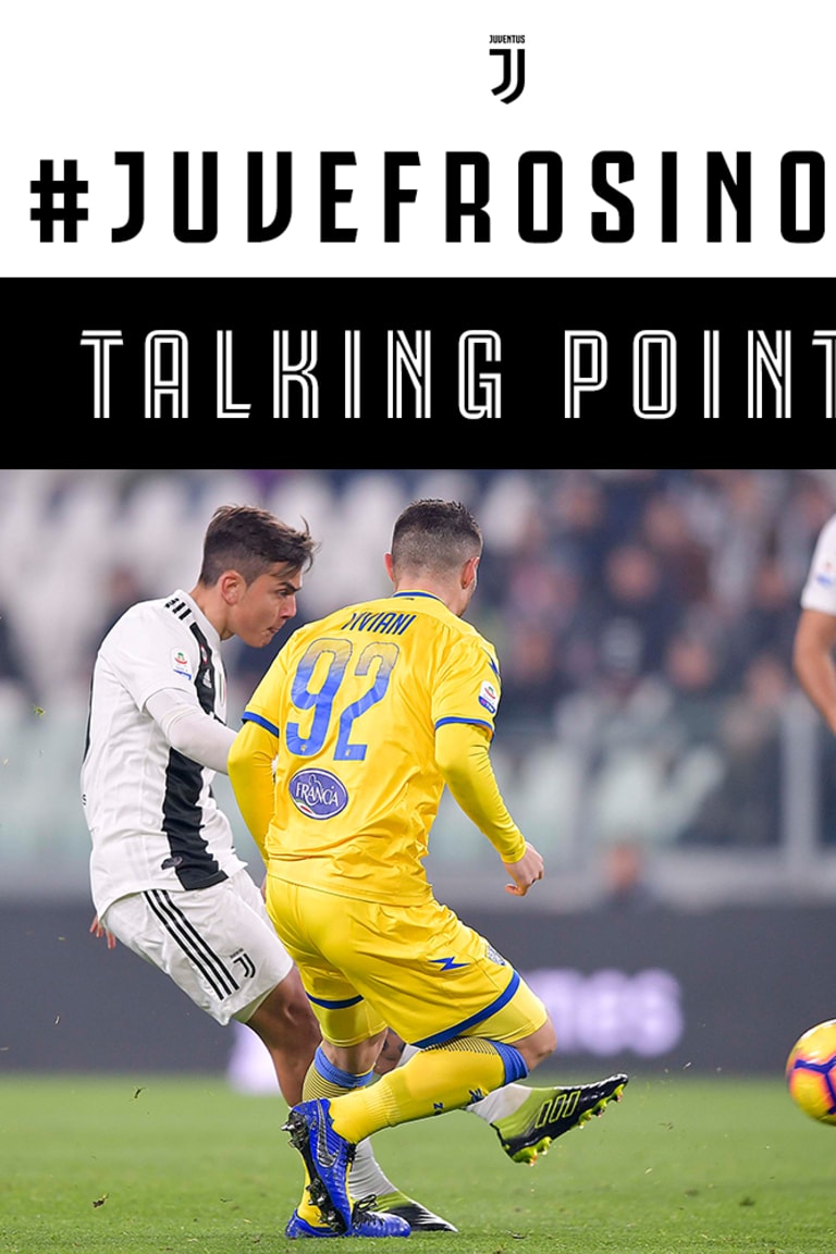 Juve-Frosinone, Talking Points