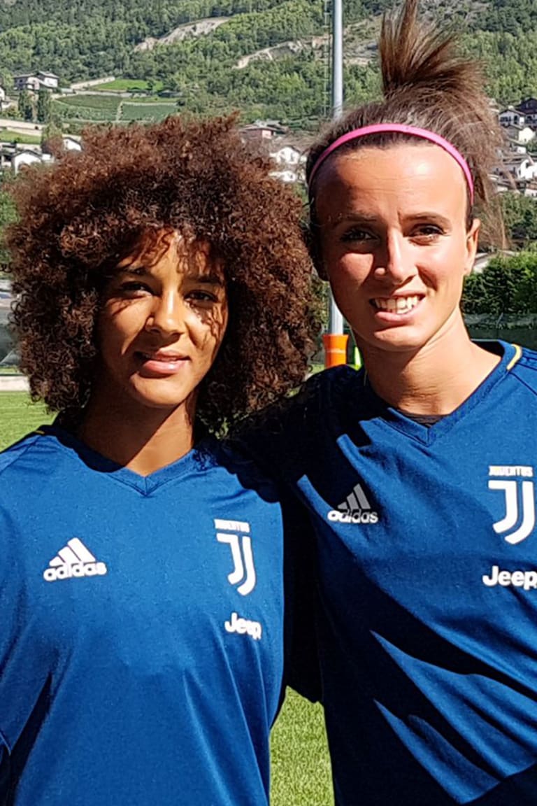 Juventus Women get to work in Valle d'Aosta 
