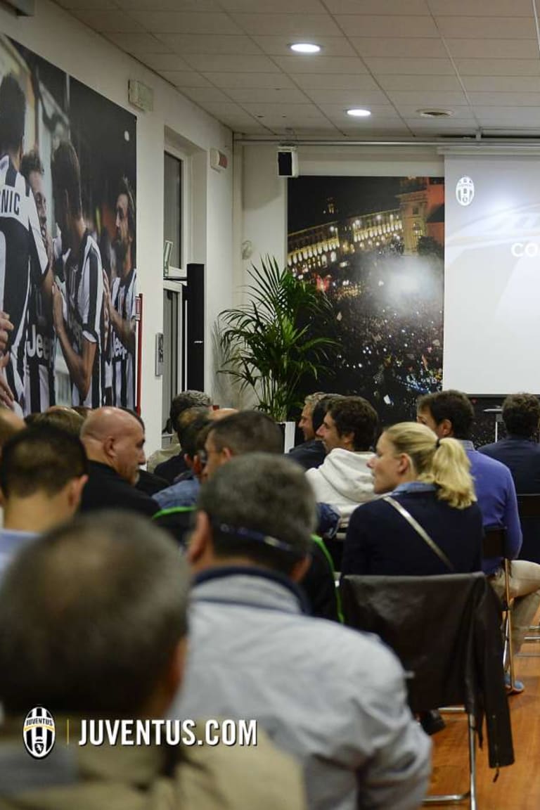 Refresher course for Bianconeri coaches begins