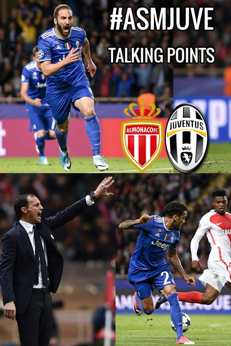 Monaco vs Juventus: Five talking points