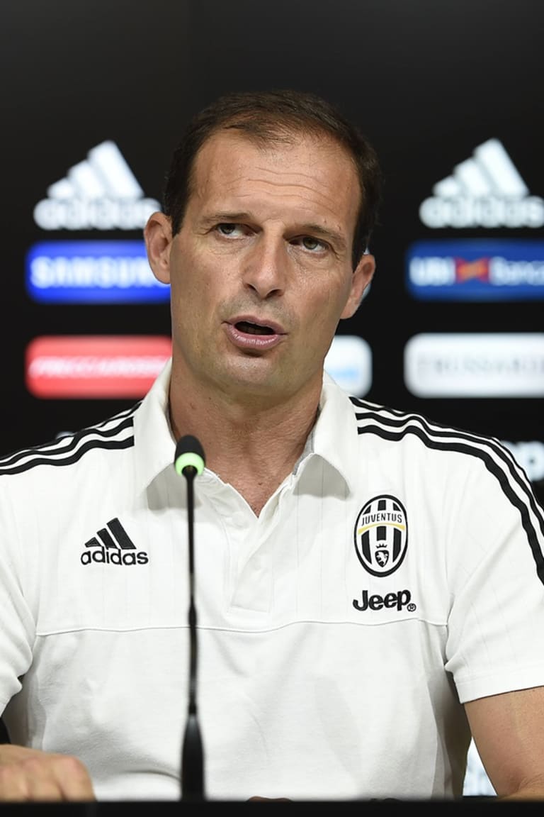 Allegri: “Three points in our thoughts”