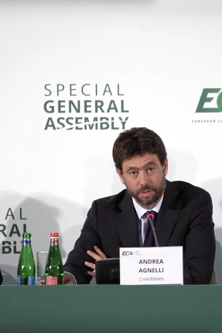 Agnelli: "We are reforming European football"