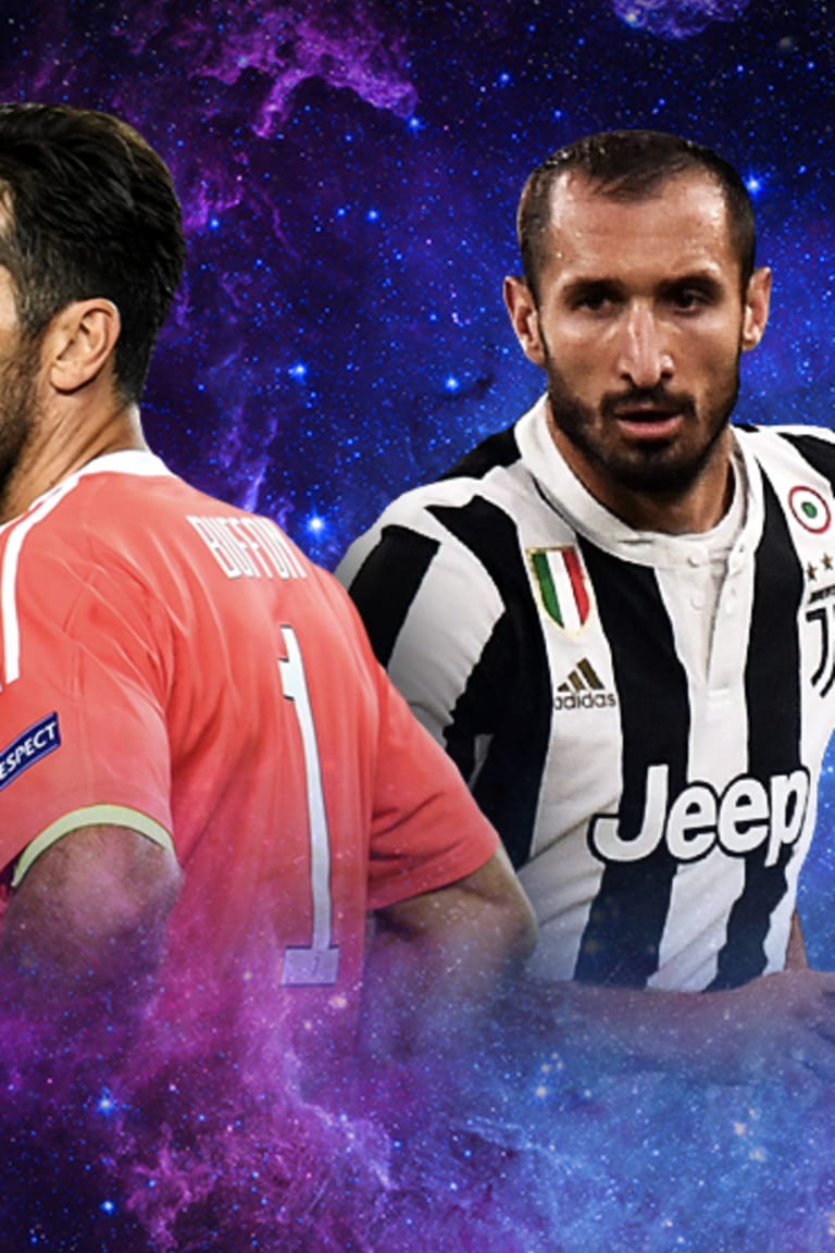 Buffon and Chiellini named in the UEFA.com Team Of The Year