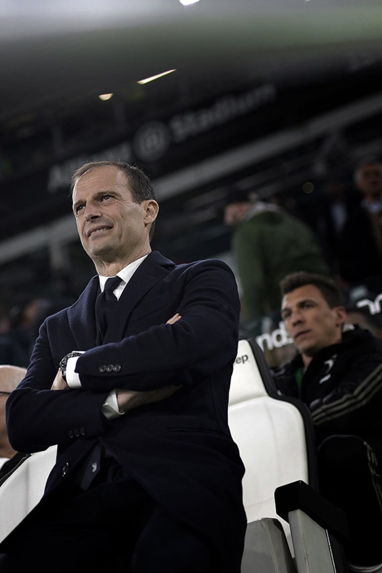 Allegri: «Fiducioso per martedì»