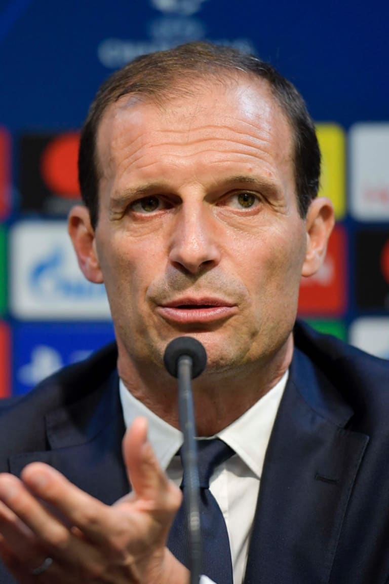 Allegri: “Top performance required tomorrow”