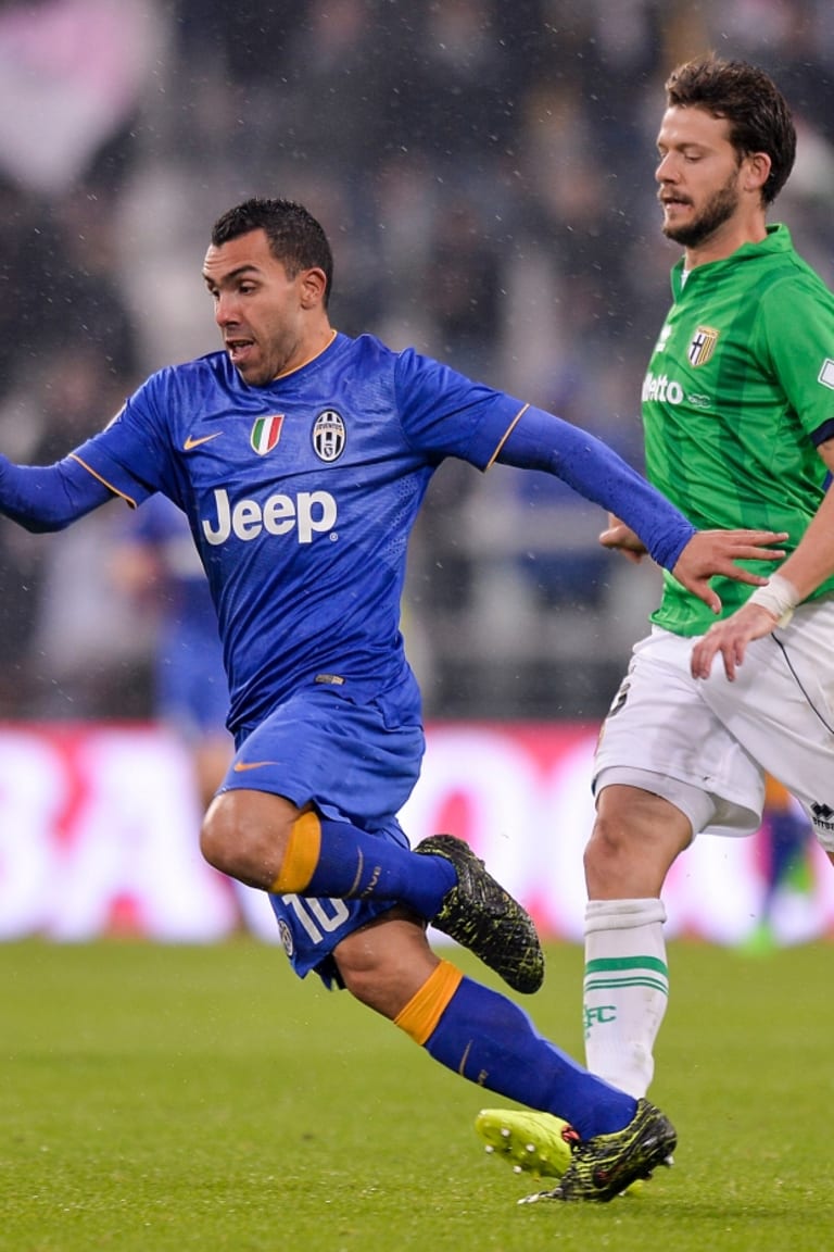 Juve-Parma: gol da numeri 10