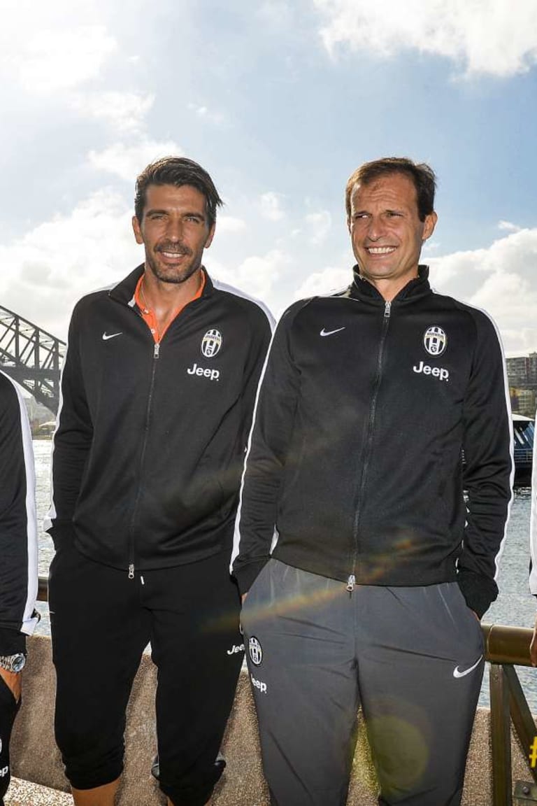 Bianconeri delight Down Under