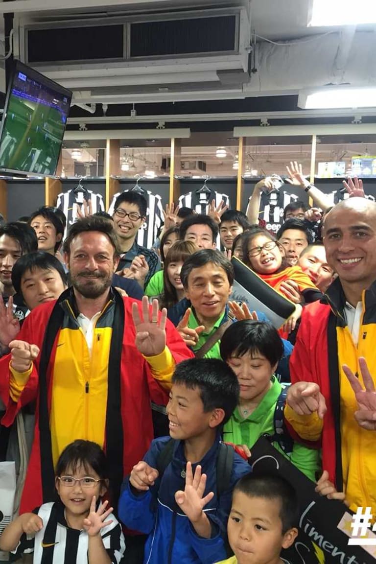 Juventus Legends celebrate #4Ju33 in Japan