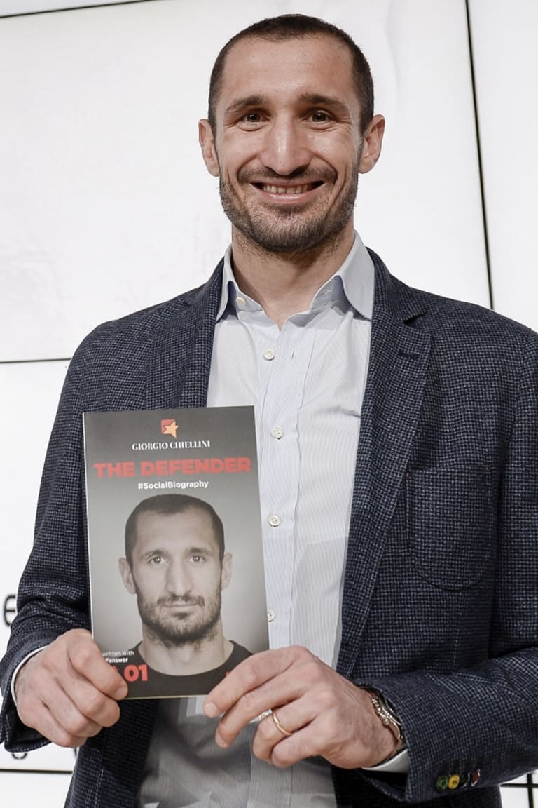 Chiellini unveils “The Defender #SocialBiography” 