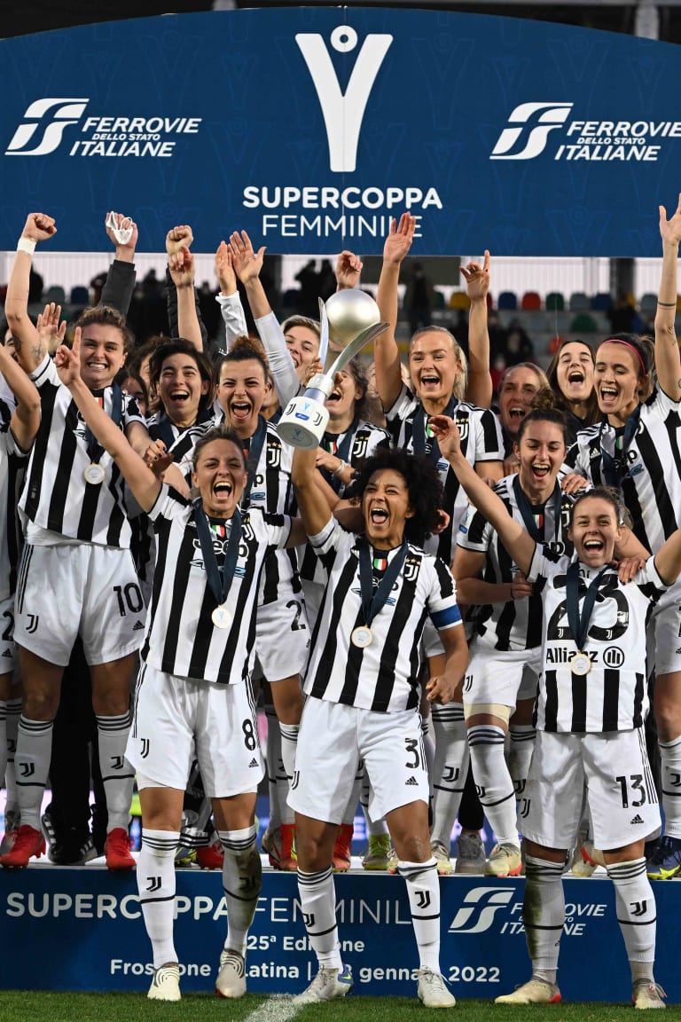 SUP3RSTARS: LA SUPERCOPPA FEMMINILE È BIANCONERA!