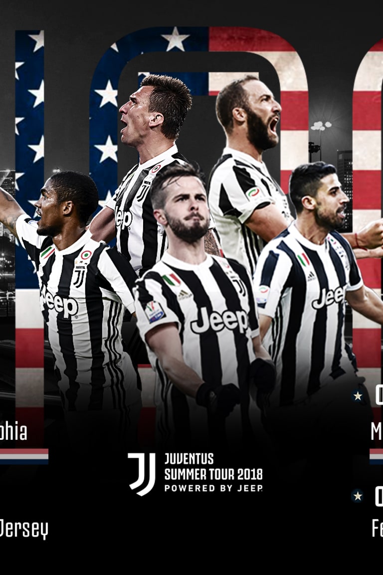 Juventus to play in 2018 International Champions Cup!