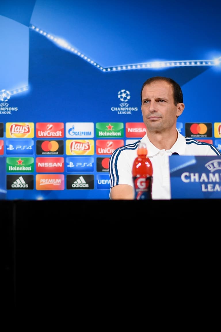 Live: Juventus Champions League press conference