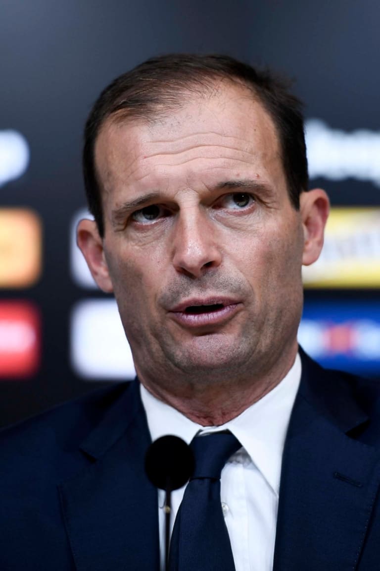 Allegri: "We must play with anger"