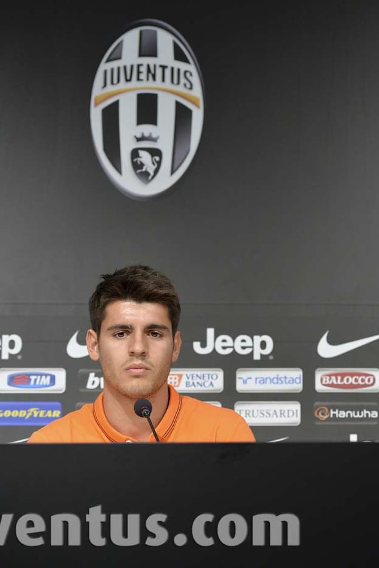 Morata delight at Juve switch