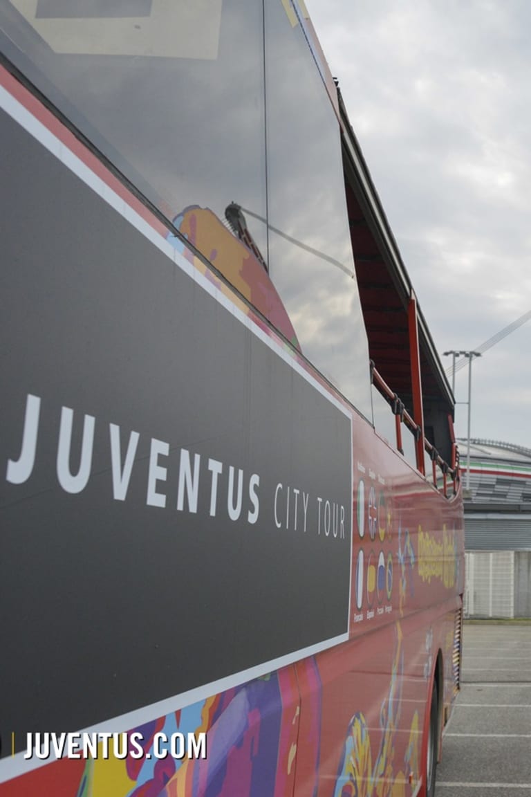 All aboard the Juventus City Tour!