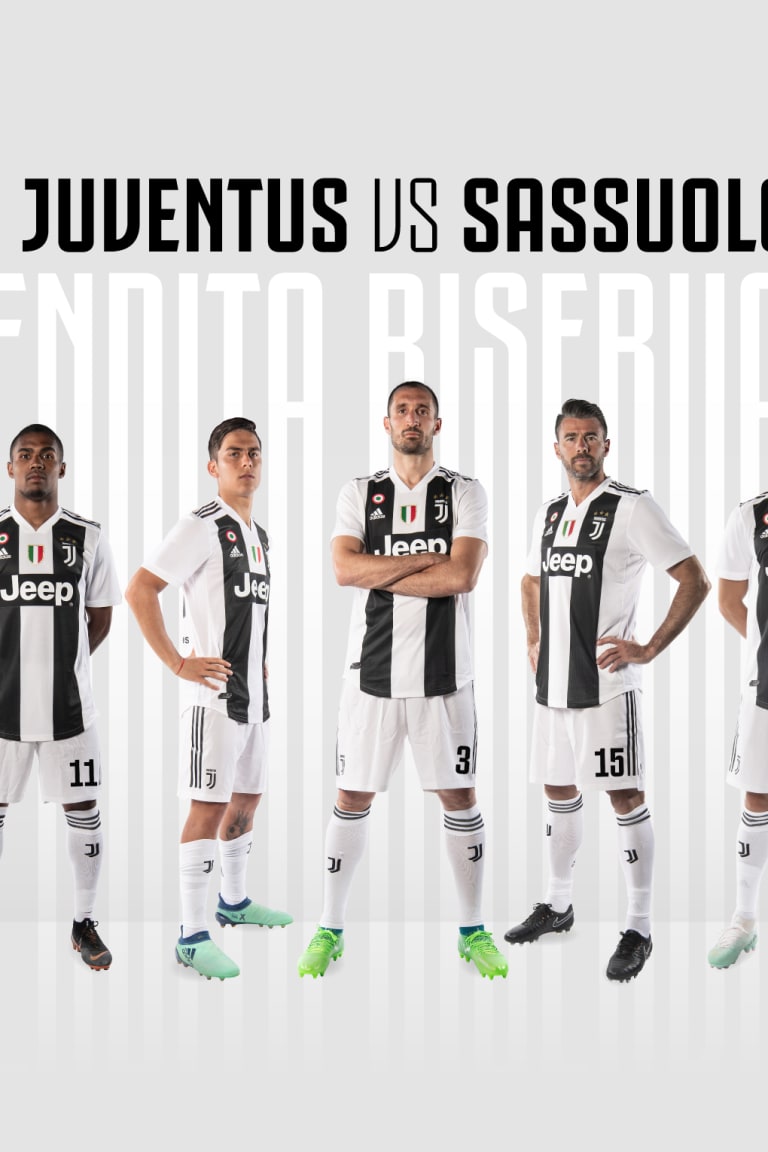 Juventus-Sassuolo: scatta la vendita per i Members