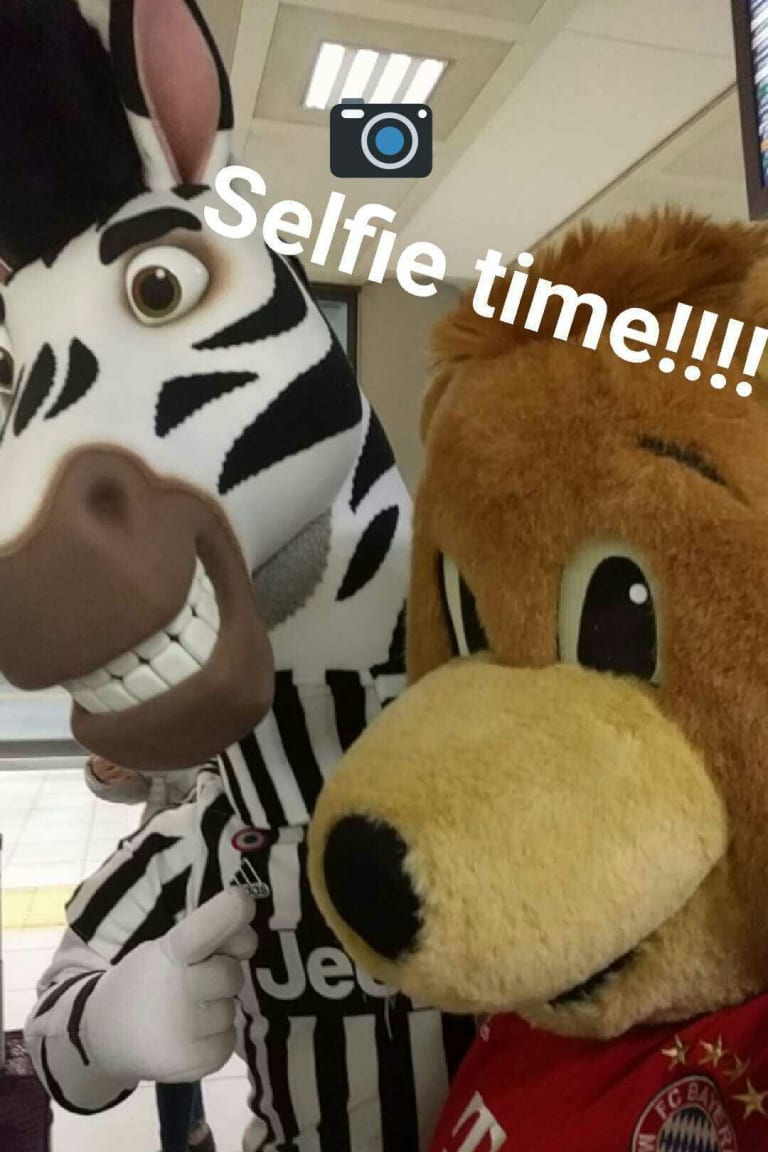 Juve-Bayern è su Snapchat