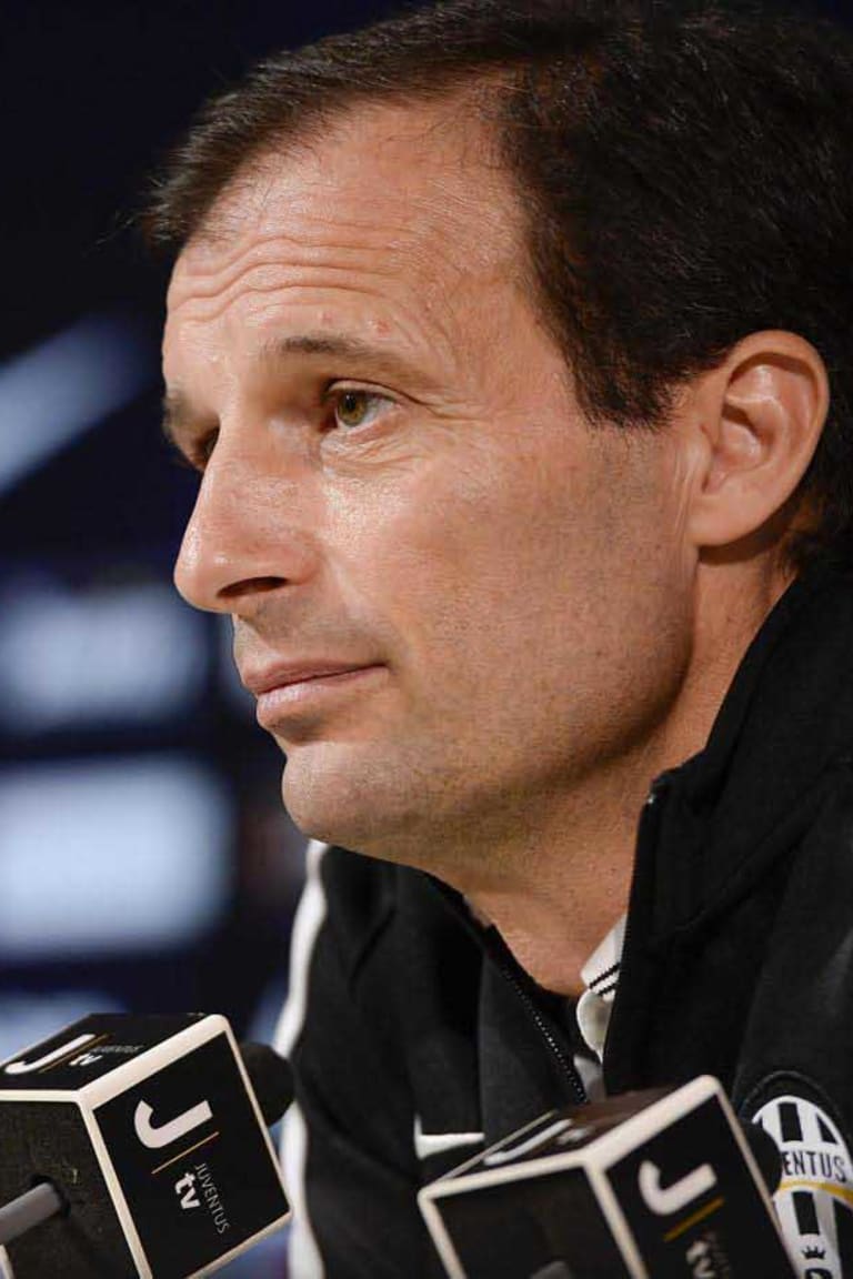 Allegri: «Torniamo a vincere»