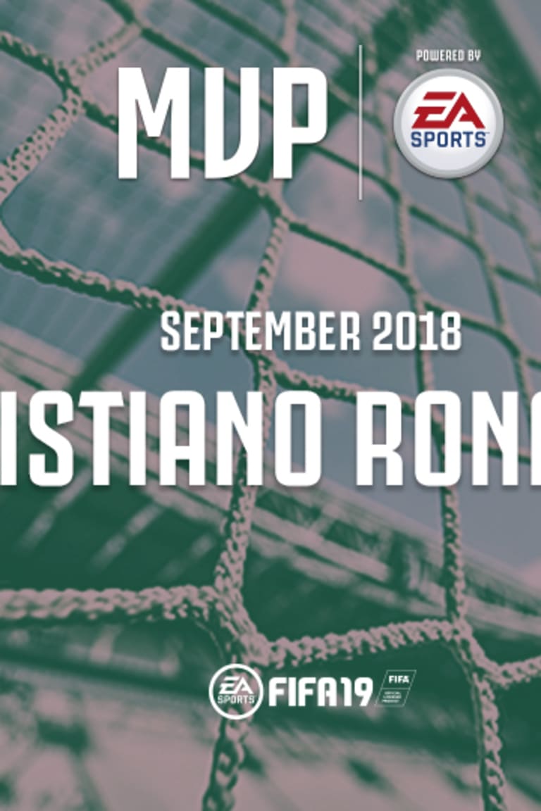 MVP bulan September: pemenangnya adalah... Cristiano!