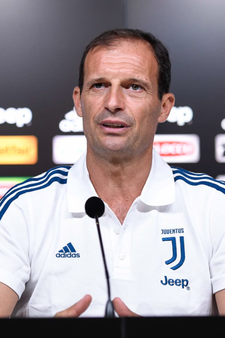 Allegri: «Serve concentrazione: testa bassa e lavorare!»