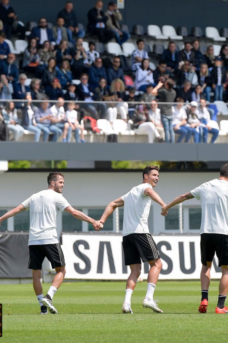 Una mattina con i tifosi bianconeri al JTC