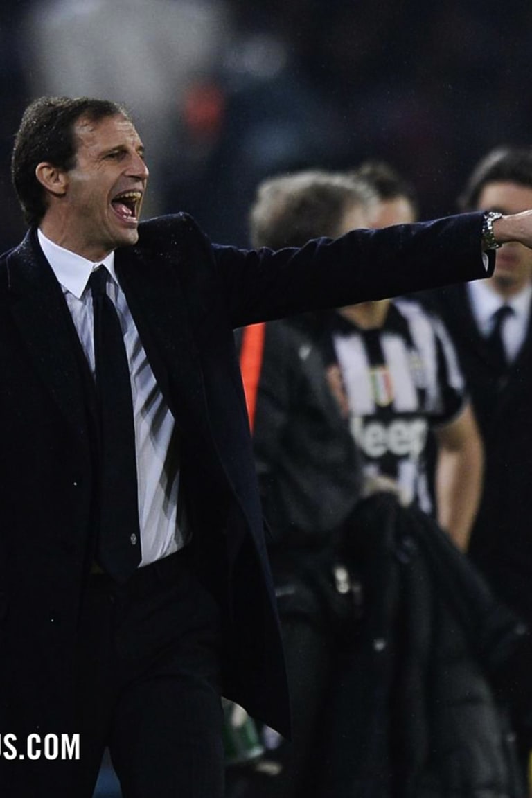 Allegri: «Ci voleva una vittoria così»