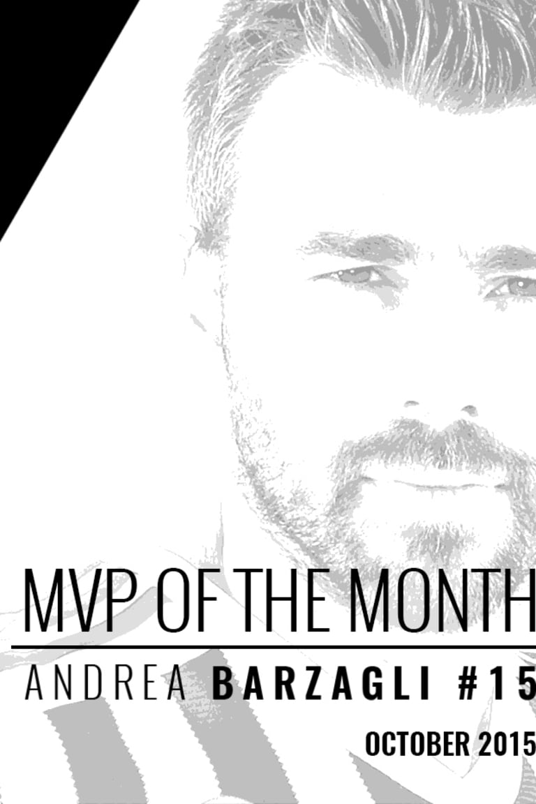 Barzagli named October's player of the month!