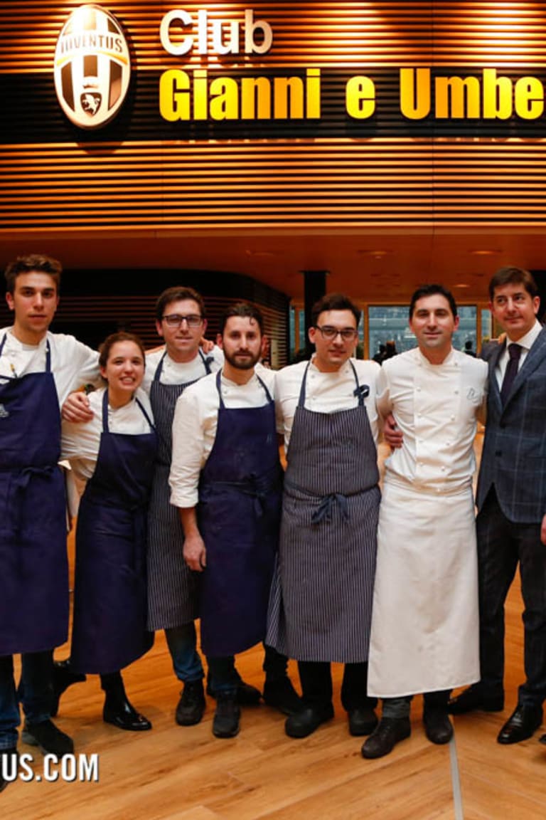 Cucina da stelle al Club Agnelli