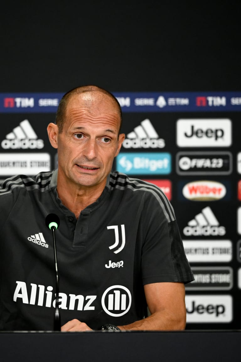 Allegri: "Against Milan it will take focus & character"