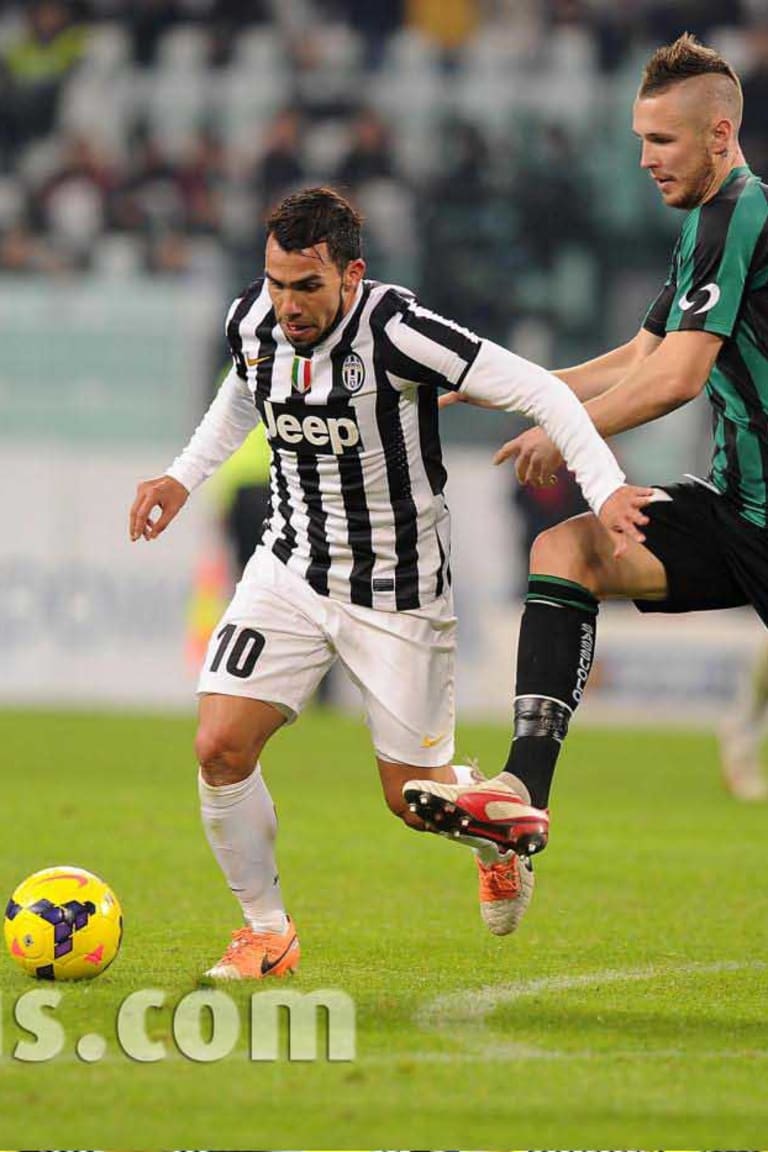 Juventus-Sassuolo, le statistiche