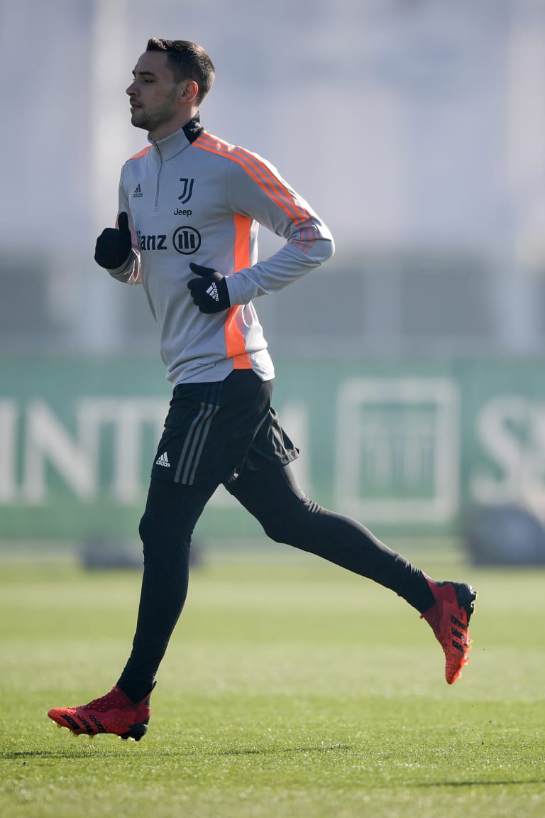 Training Center | Post-match work out for Juve 
