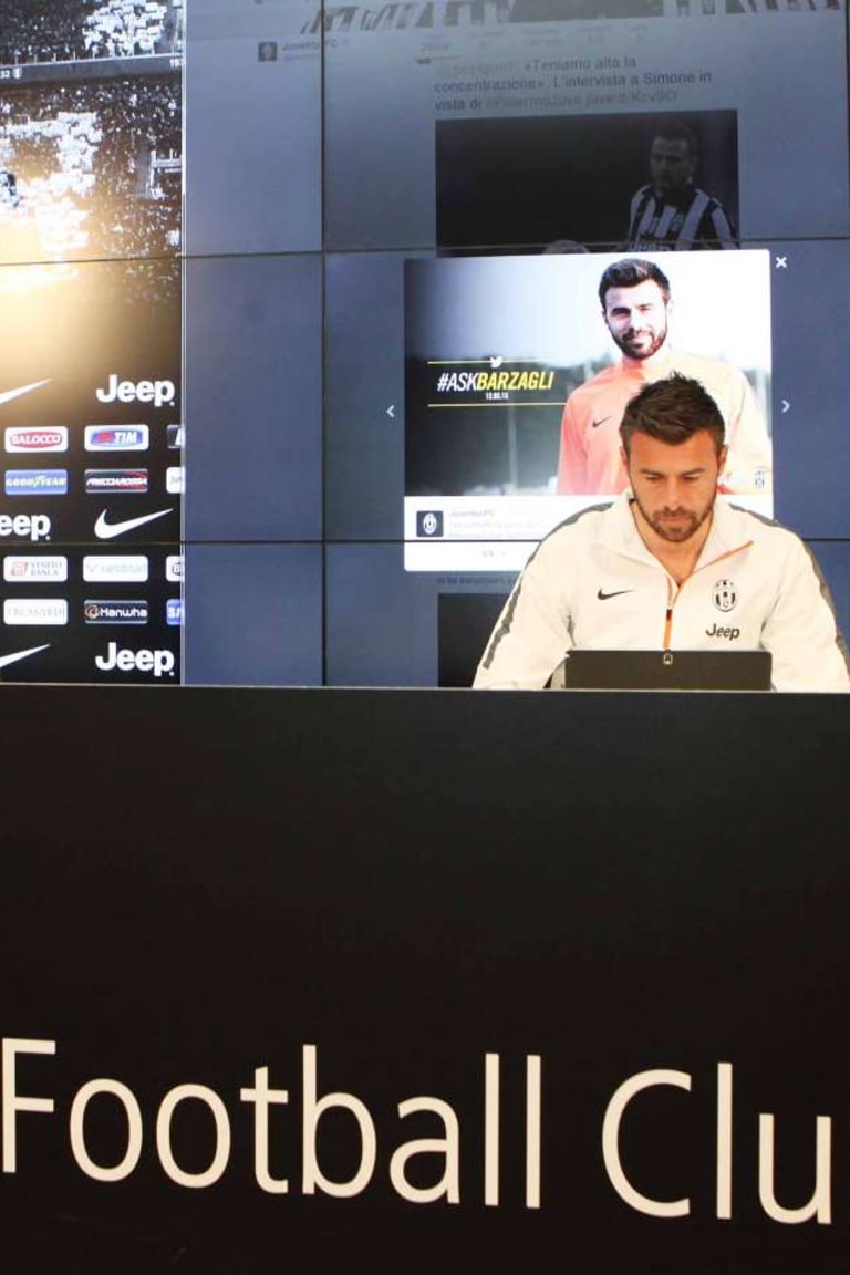 Andrea in the hotseat for #AskBarzagli!