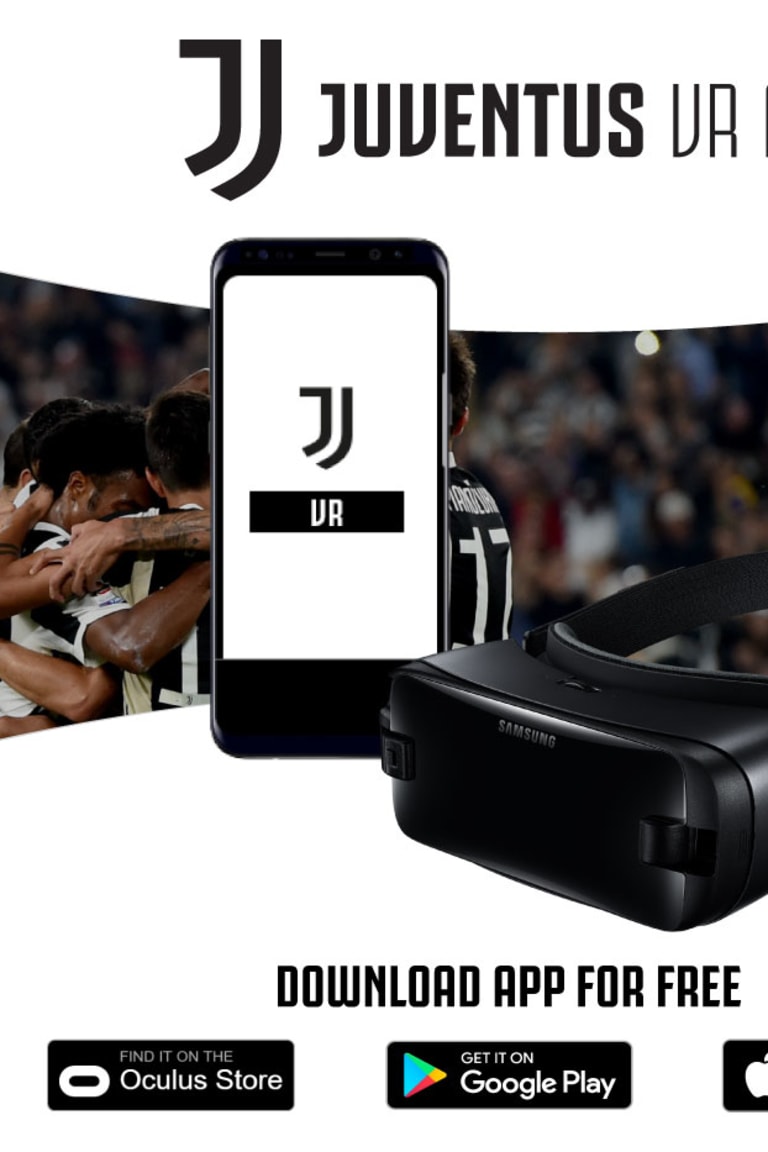 Juventus VR: da oggi anche per Android e iOS!