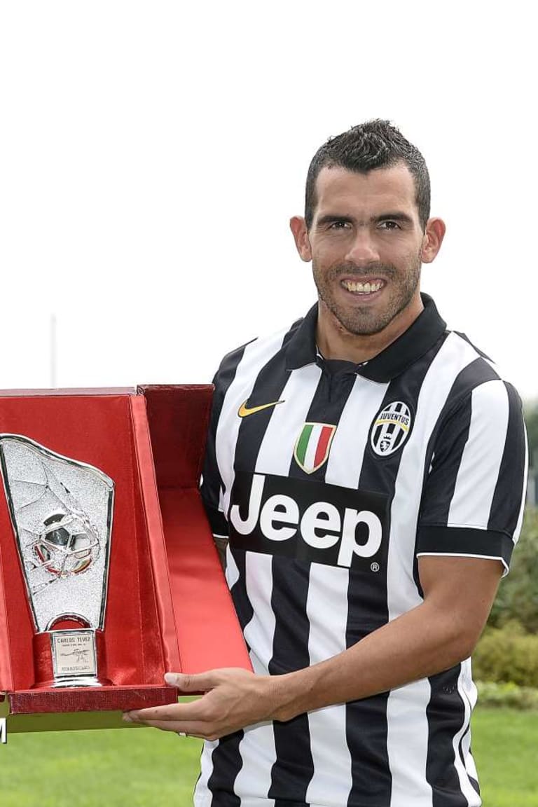 Tevez wins Guerin d’Oro prize