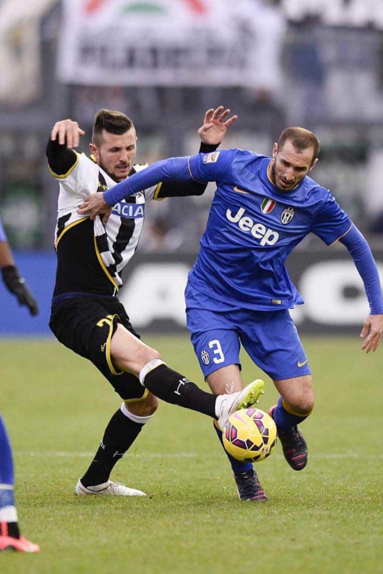 Chiellini reflects on positives after Udinese draw