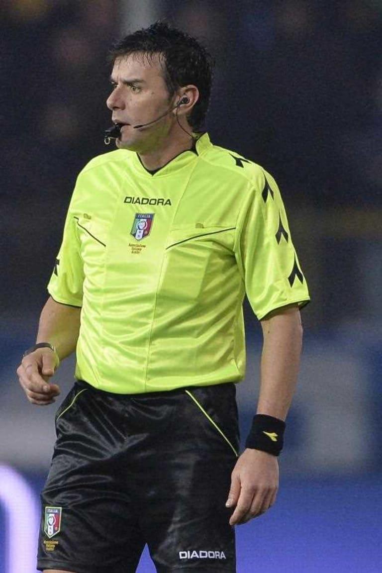 Domani sera arbitra Celi