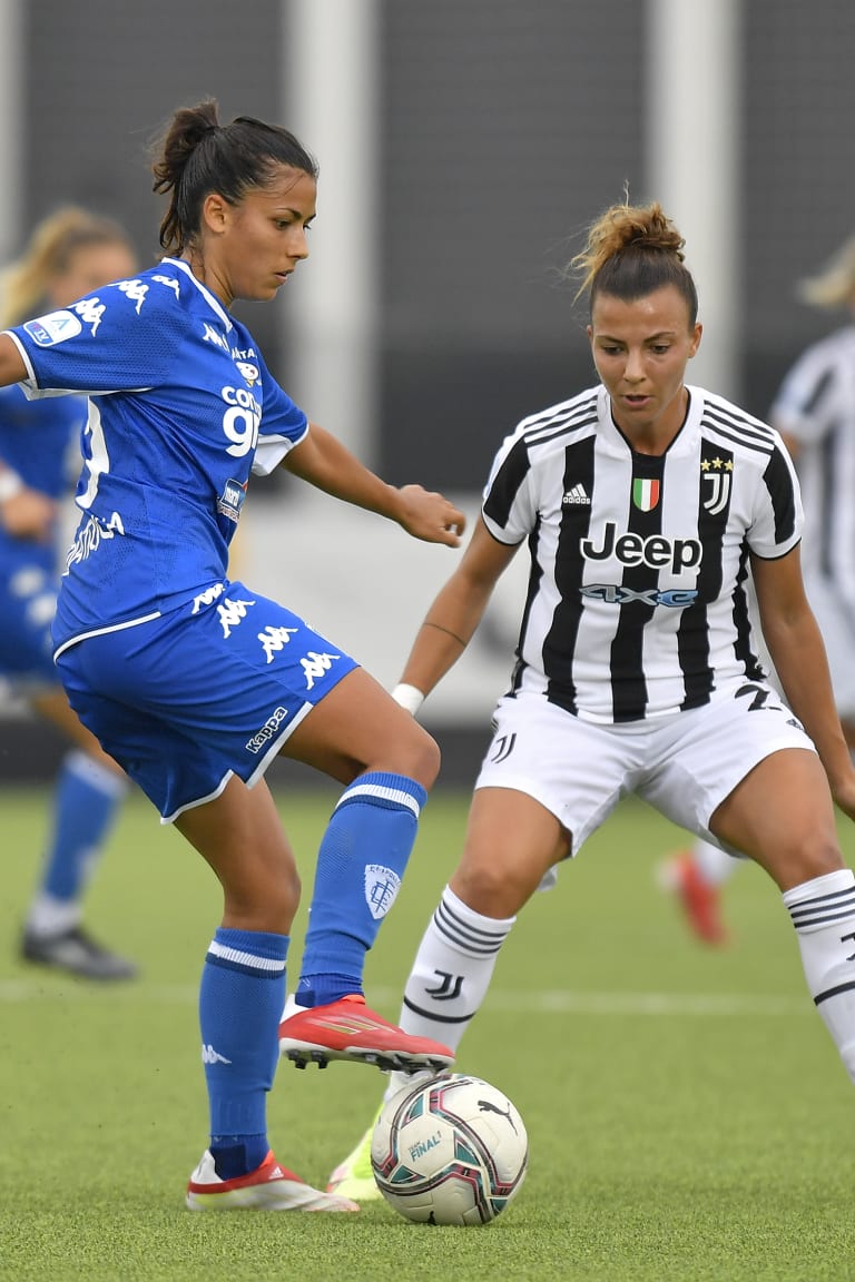 Empoli - Juventus Women, le statistiche del giorno gara