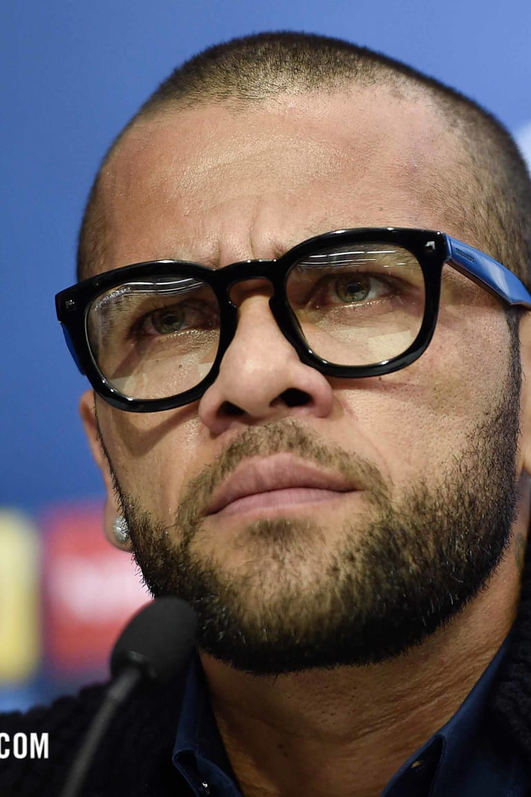 Dani Alves: “Eyes only for victory”