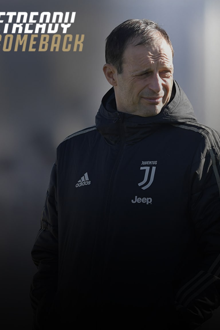 LIVE: The Bianconeri train ahead of Atletico tie