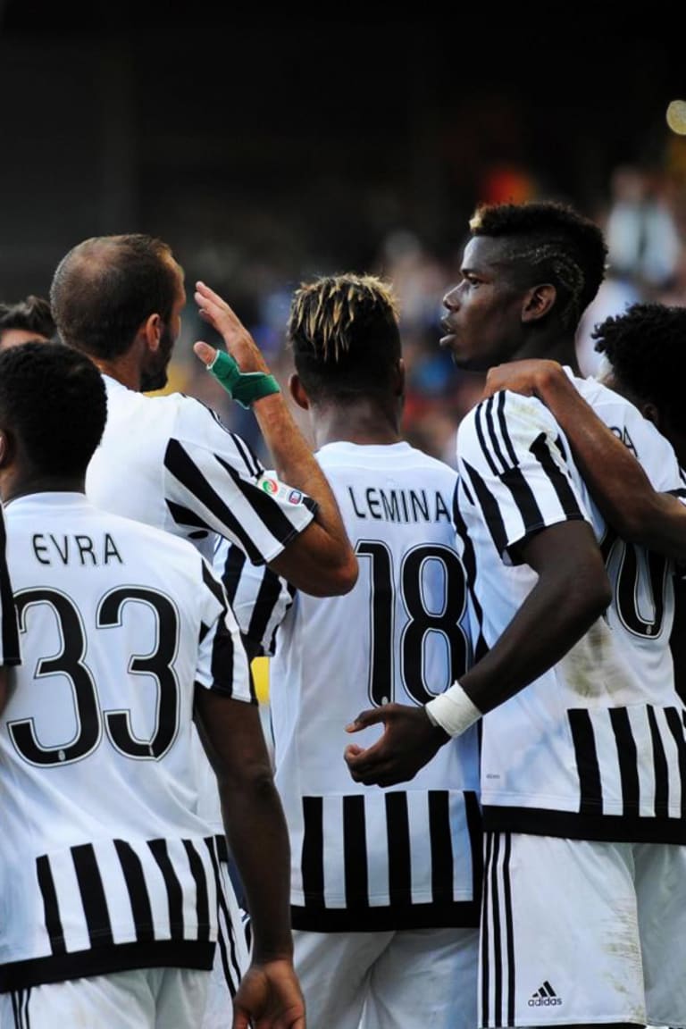 Juve claim the points in Genoa