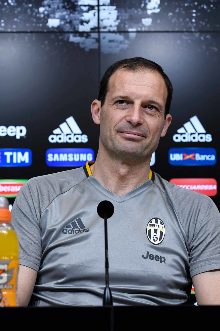 Allegri: «Domani un solo risultato a disposizione»