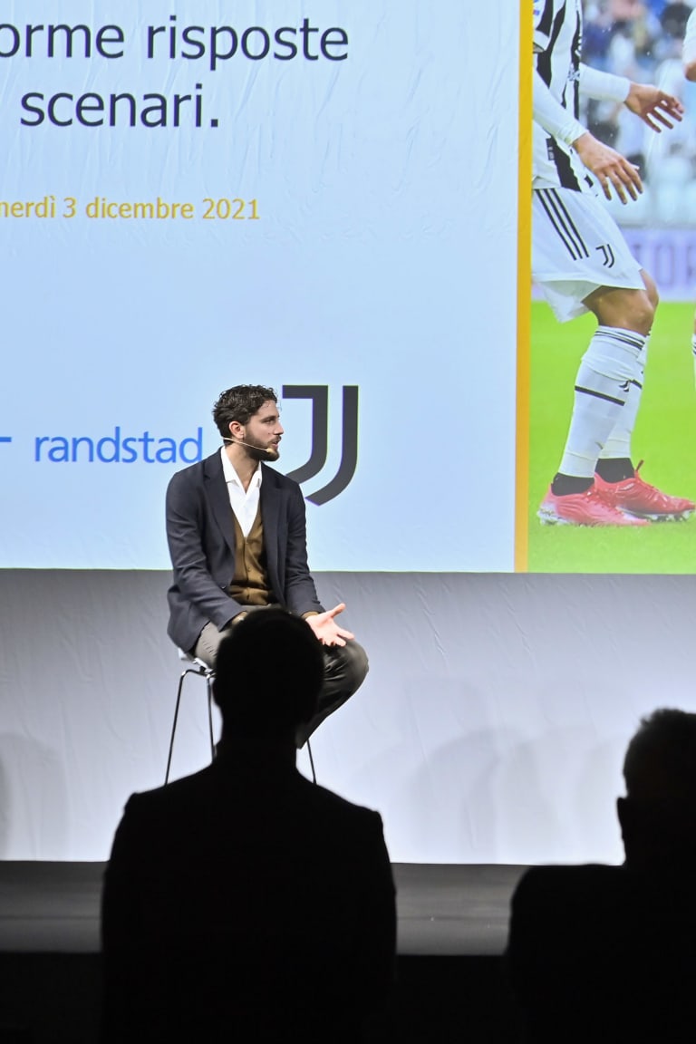 An evening at the Allianz Stadium with Randstad and Locatelli