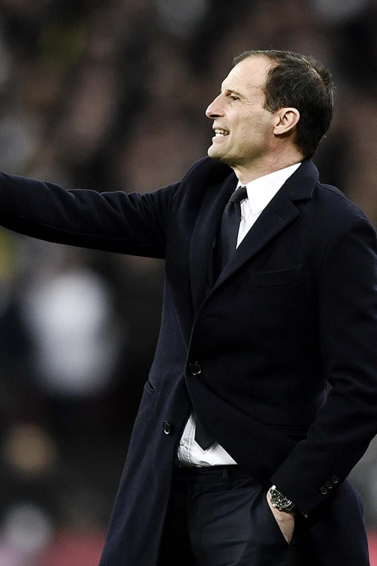 Allegri hails players after 'famous win'