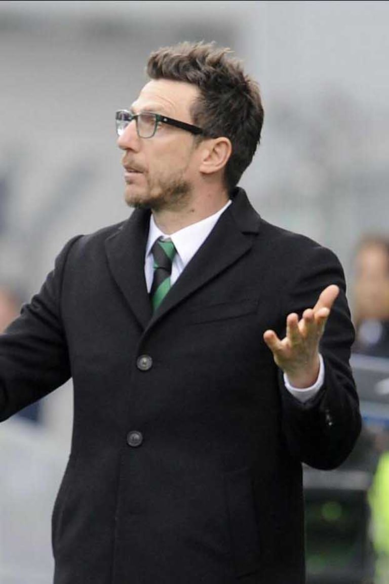 Di Francesco: «Non andiamo a Torino in gita»