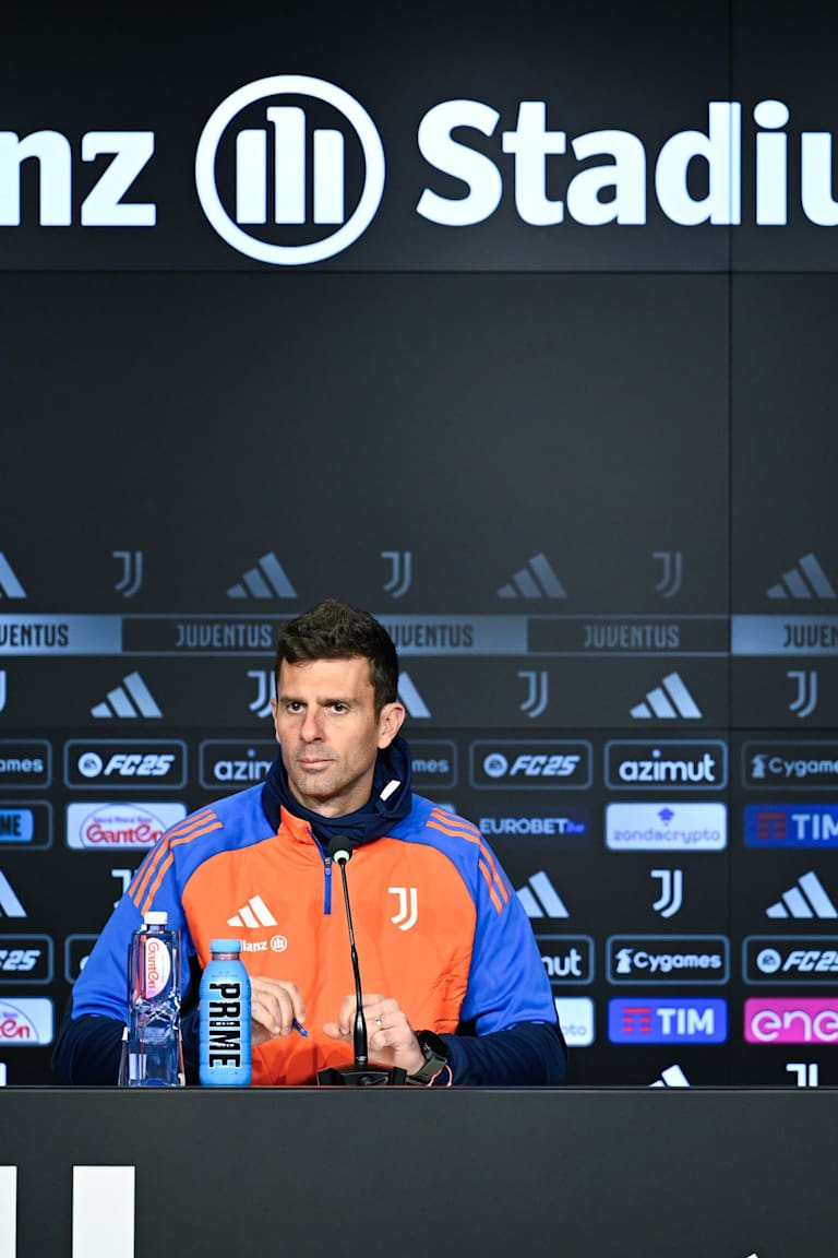 Orario conferenza stampa Thiago Motta alla vigilia di Juventus-Atalanta