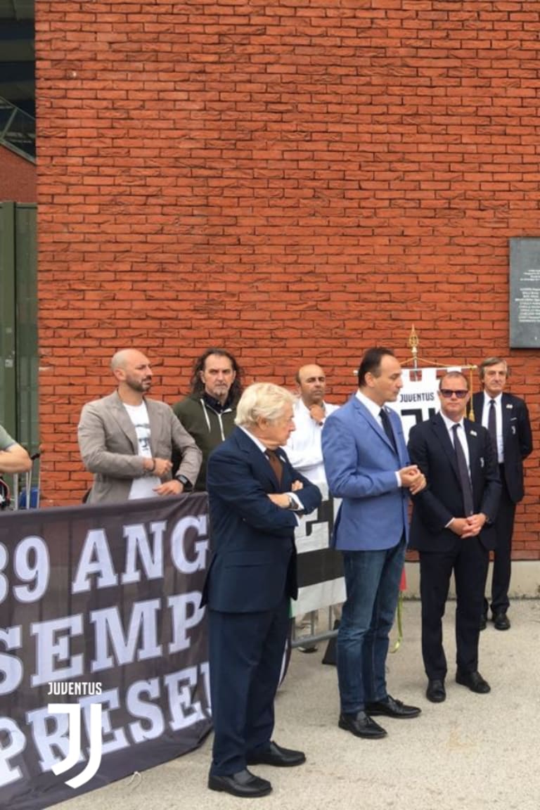 The memory of Heysel honoured in Brussels