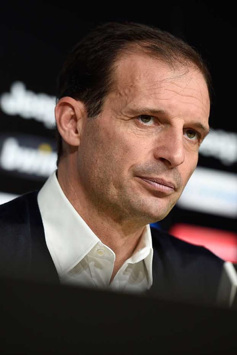 Allegri: «Nessun calcolo: domani dobbiamo vincere»