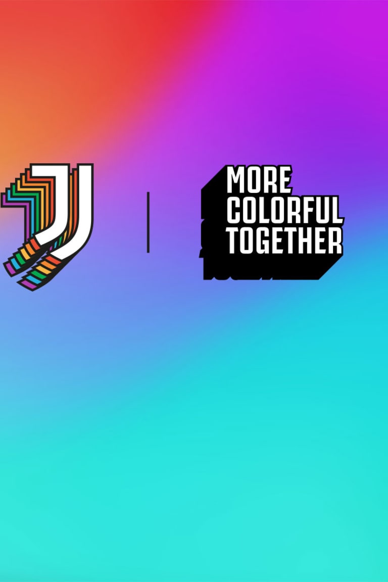 More Colorful Together: once again this year Juve is supporting the social fund sprung from Milano Pride!