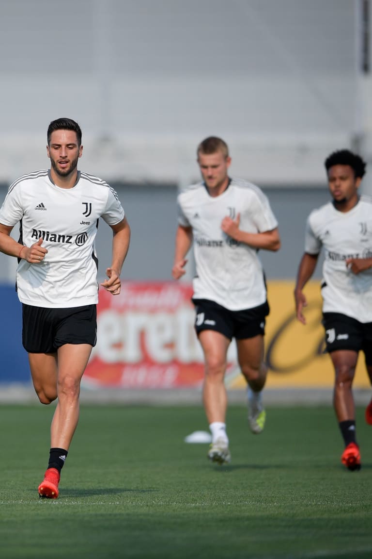 Gruppo di nuovo in campo al Training Center